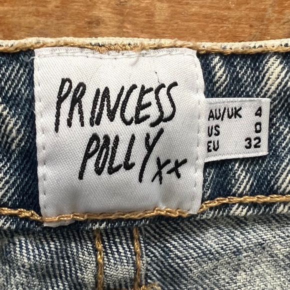 Princess Polly Medium Wash Denim Jeans - Picture 3 of 3